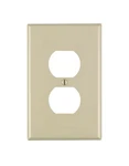 Leviton 1-GANG Duplex Receptacle Wallplate, Midway Size, Ivory, Pack,. Fixed Price $9.99.