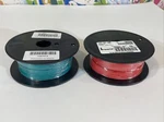 Rolls Imperial Gauge Wire 100FT Each Red Green Primary Cable 200FT Lot. Fixed Price $19.58.