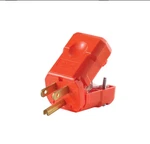 Leviton 15 Amp Python Straight Blade Plug Orange 5256-BVO. Fixed Price $5.38.