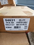 Red Black 2/0 Gauge Copper Welding Cable Lead Battery Car Sae J1127 Usa. Fixed Price $100.00.