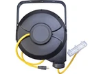Southwire 48208802SW Retractable Reel W/3 Outlet 50' 12GA Ext Cord, Black. Fixed Price $135.70.