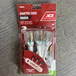 Ace 3-PACK Short 8" Adapter Extension Cords To Extend Outlet Strips. Fixed Price $16.69.