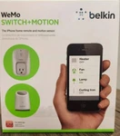 Belkin Wemo Switch +motion Iphone Home Remote And Sensor Wi-fi With App. Fixed Price $34.94.