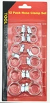 Worldwide Sales Online Tool Essentials 12PC Hose Clamp Assortment 1/16" - 1". Fixed Price $7.58.