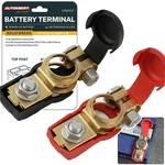 2X Top Post Brass Car Battery Terminal Pole Connector Clamp Quick Disconnect 12V. Fixed Price $6.13.