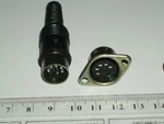 5 Pin Din Female & Connector Set China. Fixed Price $6.90.