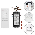 Dc Output Ceiling Fan Receiver Kit With 6 Speed Remote Control Functionality 1PC. Fixed Price $14.72.