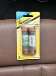 Copper Bussman BP/NON-40 Amp Fast Acting Cartridge Fuse Nos. Fixed Price $9.29.