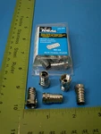 20 Pcs RG-59 Coax Cable F-connector, Ideal, 85-036, Crimp-on Style. Fixed Price $14.00.
