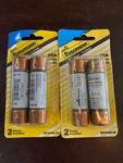 Fuses 2-PACK 40AMP General Purpose 250VAC/125VDC Cooper Bussman BP/NON-40 Lot X2. Fixed Price $8.14.