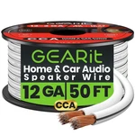 Gearit 12 Gauge Cca Car Audio Speaker Wire Bulk 2-CONDUCTOR 50FT/100FT/200FT. Fixed Price $28.95.