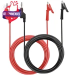 Sumnacon Multimeter Banana Plug Crocodile Alligator Clip Test Probe, 2PCS.... Fixed Price $18.55.