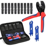 Solar Crimping Tool Kit For MC4 Connectors 14-10AWG, Pairs, 1000V 30A. Fixed Price $35.42.