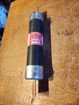 One Nos Bussmann FRS-100 Fusetron Time Delay Class K5 Dual Element 100A. Fixed Price $40.00.
