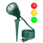 120V Outdoor, 500LM Waterproof Led With 3 Extra Lenses. Fixed Price $13.99.