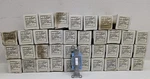 Lot Of 37-LEVITON 1201-2W Single Pole Ac Toggle Quiet SWITCH,15A,120/277V-WHITE. Fixed Price $135.99.