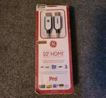 Ge High Speed 10' Hdmi W/ Ethernet Pro #24202 New. Fixed Price $9.95.
