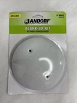 Jandorf Ceiling Blank Up Kit 60219, Holes 2-3/4-IN. Apart, White, 5-IN.. Fixed Price $5.50.