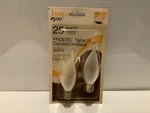 Lampa 2500 Watt 130V Frosted Candelabra Base Flame Tip Bulbs New. Fixed Price $9.99.