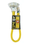 Southwire Extension Cord Contractor-grade 3-OUTLET Design With Lighted 2 Ft. Fixed Price $14.10.