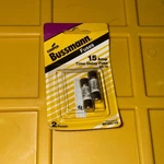 Cooper Bussmann Series Amp Midget Fuses (BP/SC-15) New. Fixed Price $9.85.