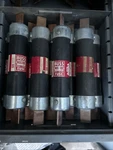 Lot Of 3 Bussmann Nos 100 One-time 600V Replacement Fuse. Fixed Price $45.00.