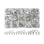 260PCS Awg 22-16 16-14 12-10 Copper Ring Fork Terminals Tin Plated Non-insula.... Fixed Price $32.71.