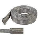 Electriduct 1/4" Tinned Copper Metal Braid Sleeving Flexible Emi Rfi Shielding. Fixed Price $68.69.