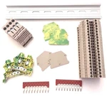 Rail Terminal Block Kit Dinkle DK2.5N 12 Awg Gauge 20A 600V Ground Jumper. Fixed Price $30.99.