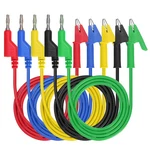 Sumnacon Multimeter Banana Plug Crocodile Alligator Clip Test Probe, 5PCS 4MM. Fixed Price $28.99.
