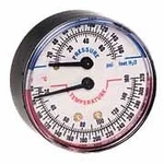 Honeywell 67592 1/4" Tridicator Temperature, Pressure Gauge. Fixed Price $41.04.