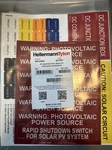 Hellermann Tyton 596-03942 Solar Label Residential Red/orange. Fixed Price $18.99.