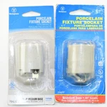 Westinghouse Porcelain Fixture Socket Set Of 2 Medium Bas Vintage Pair Nos. Fixed Price $9.99.