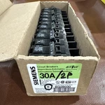 Lot Of 6 BQ2B030 Siemens Amp Pole 240 Volt Circuit Breaker New. Fixed Price $118.99.