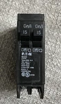 Eaton BD1515 Double Pole Tandem Breaker BLACK-15 Amps. Fixed Price $12.00.