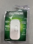 Lutron Credenza Plug-in Lamp Dimmer Slide Style White TTCL-100H-WH. Fixed Price $12.99.