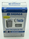 Sigma Electric 16449 Weatherproof Rectangular Gfci Outlet Kit Grey New In Box. Fixed Price $24.99.