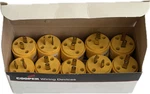Box Of 10 Cooper (eaton) 4862 Electrical Plug, Prong, 15A, 125V New Old Stock. Fixed Price $29.99.