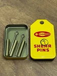 Nib Nos Oem Omc Evinrude Johnson Cosom Shear Pins #7 3 / 2 Cotter. Fixed Price $10.00.