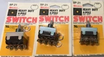 Lot (3) Mcgill BP-21 Heavy Duty 4-POLE (on-off) Switch 17A 125-277V. Fixed Price $19.95.