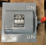 Ge TC35321 Double-throw, Nema 1, Non-fusible Switch, 30 Amp, 240V *nos*. Fixed Price $414.00.