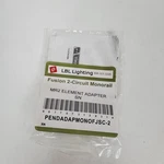 Lbl Lighting Fusion 2-CIRCUIT Monorail MR2 Element Adapter PENDADAPMONOFJSC-2. Fixed Price $24.97.