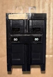 Eaton, BAB2080, 2P, 80A, Bolt Great Condition!. Fixed Price $50.00.