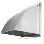 Stainless Steel 4 / 10.16 Cm Round Exhaust Vent Cover Outdoor, Dryer .... Fixed Price $39.77.