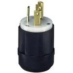Leviton 021-02611-0PB Locking Plug, Black/white. Fixed Price $28.55.