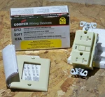 TRVGF20V-SP Cooper Ground Fault Receptacle Tamper-resistant Duplex Ivory. Fixed Price $12.50.