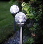 Living Accents 81091 Silver Solar Powered Led Pathway Light (pack Of 8). Fixed Price $44.95.