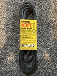 Woods 3951 Black 1625W 125V 13A 16/3 Sjew Pvc Insulation Power Cord 10 Ft.. Fixed Price $10.00.