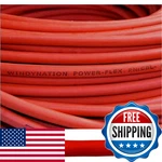 Windynation 1/0 Gauge Awg 20 Feet Red Welding Battery Pure Copper Flexible. Fixed Price $178.32.