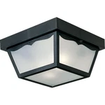 Outdoor Ceiling Mount Light Fixture Textured Black 10.25 Inch With Acrylic Di.... Fixed Price $51.39.